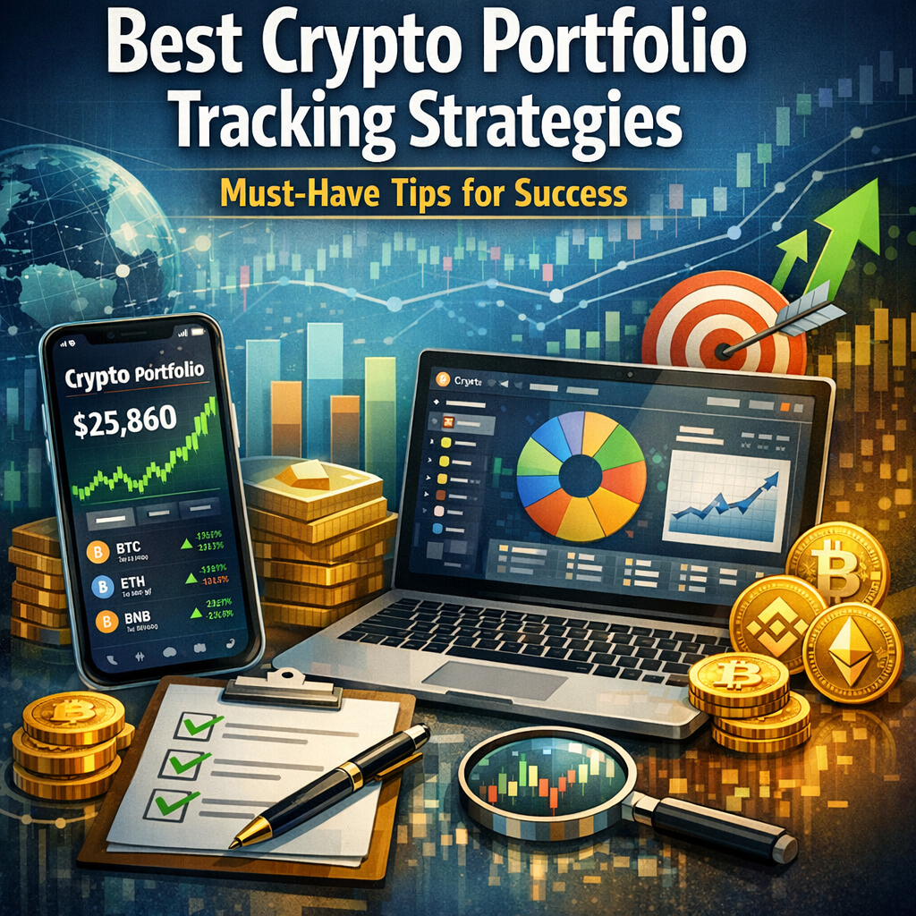 Illustration of Best Crypto Portfolio Tracking Strategies: Must-Have Tips for Success