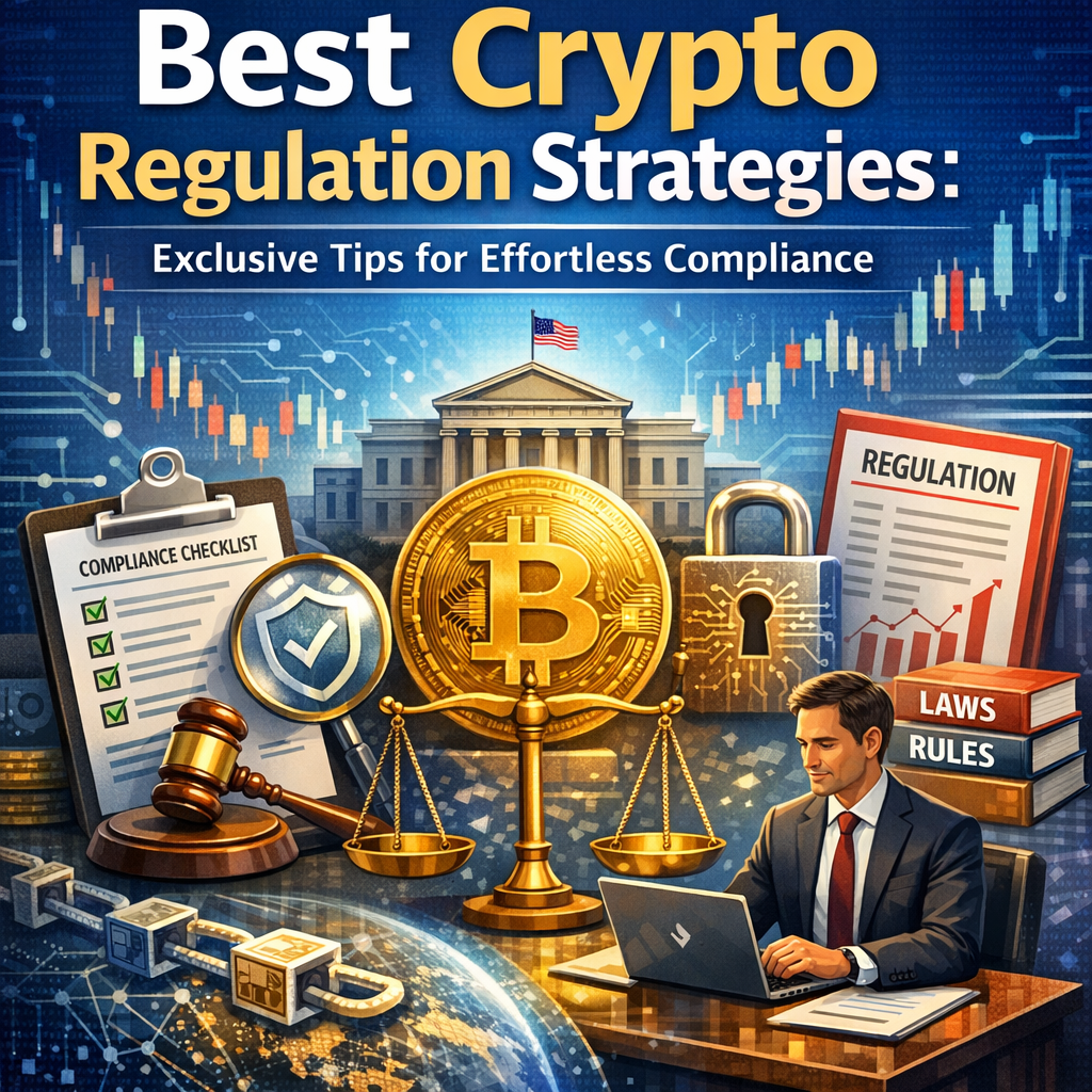 Illustration of Best Crypto Regulation Strategies: Exclusive Tips for Effortless Compliance