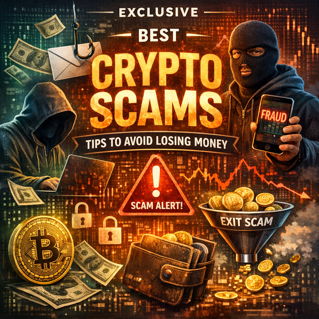 Illustration of Best Crypto Scams Strategies: Exclusive Tips to Avoid Losing Money