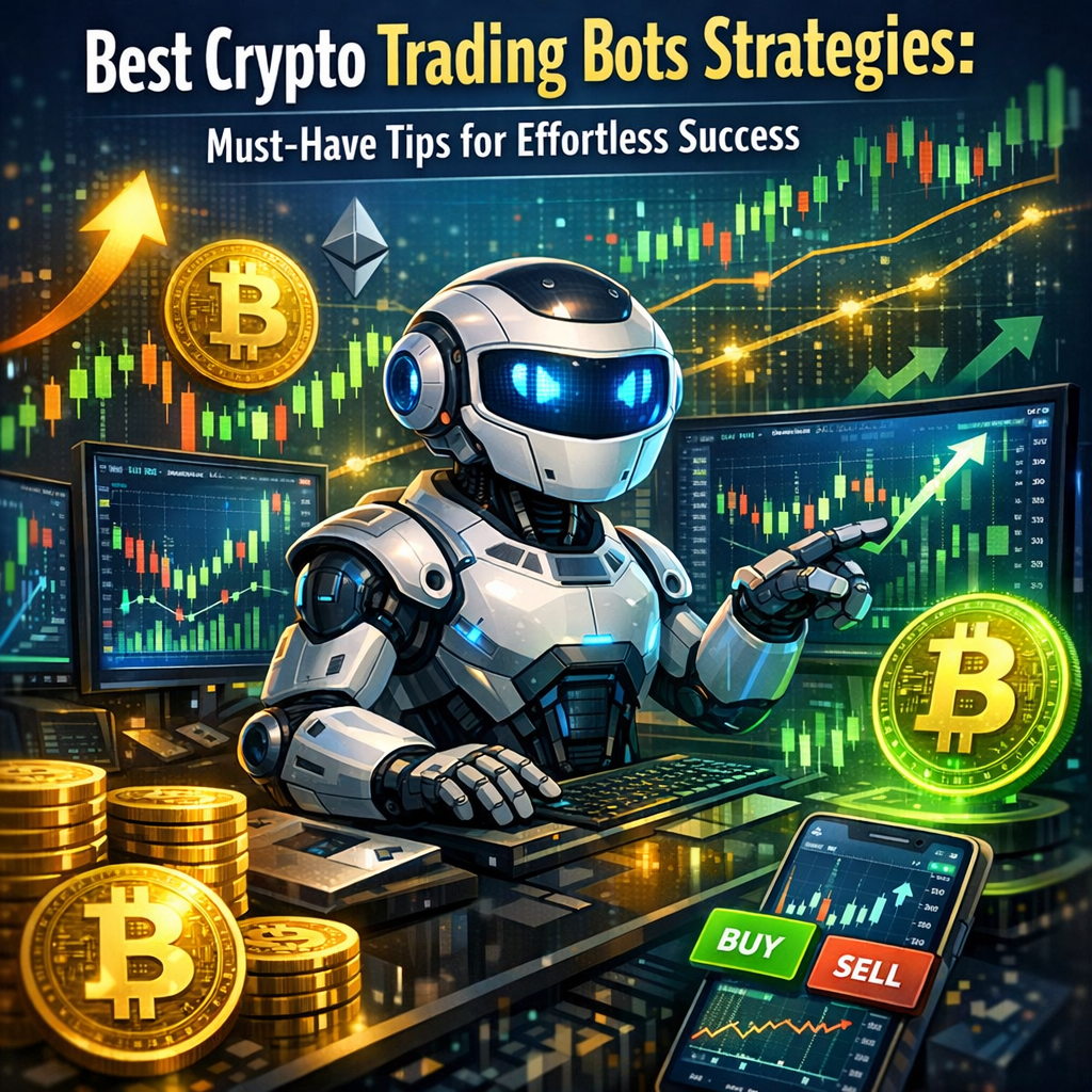 Illustration of Best Crypto Trading Bots Strategies: Must-Have Tips for Effortless Success