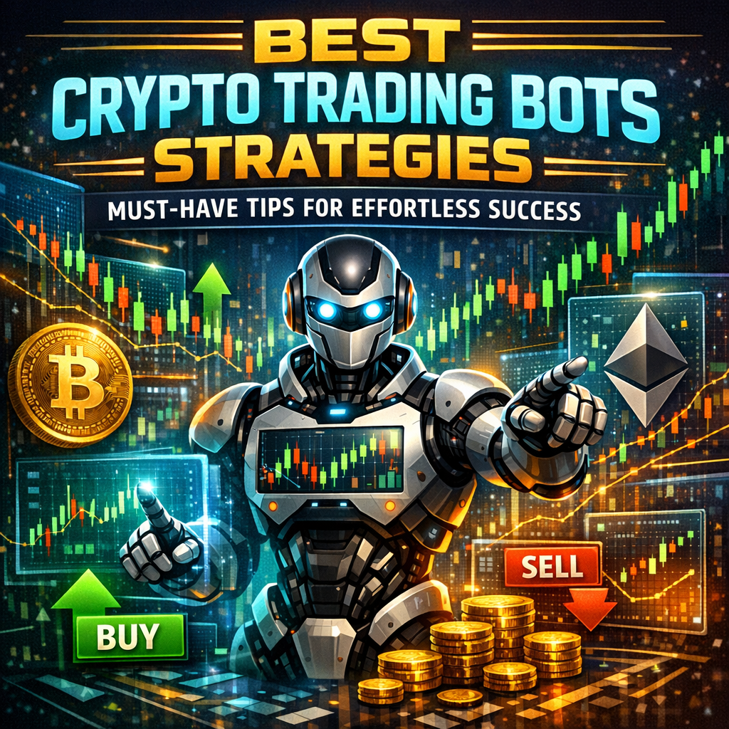 Illustration of Best Crypto Trading Bots Strategies: Must-Have Tips for Effortless Success