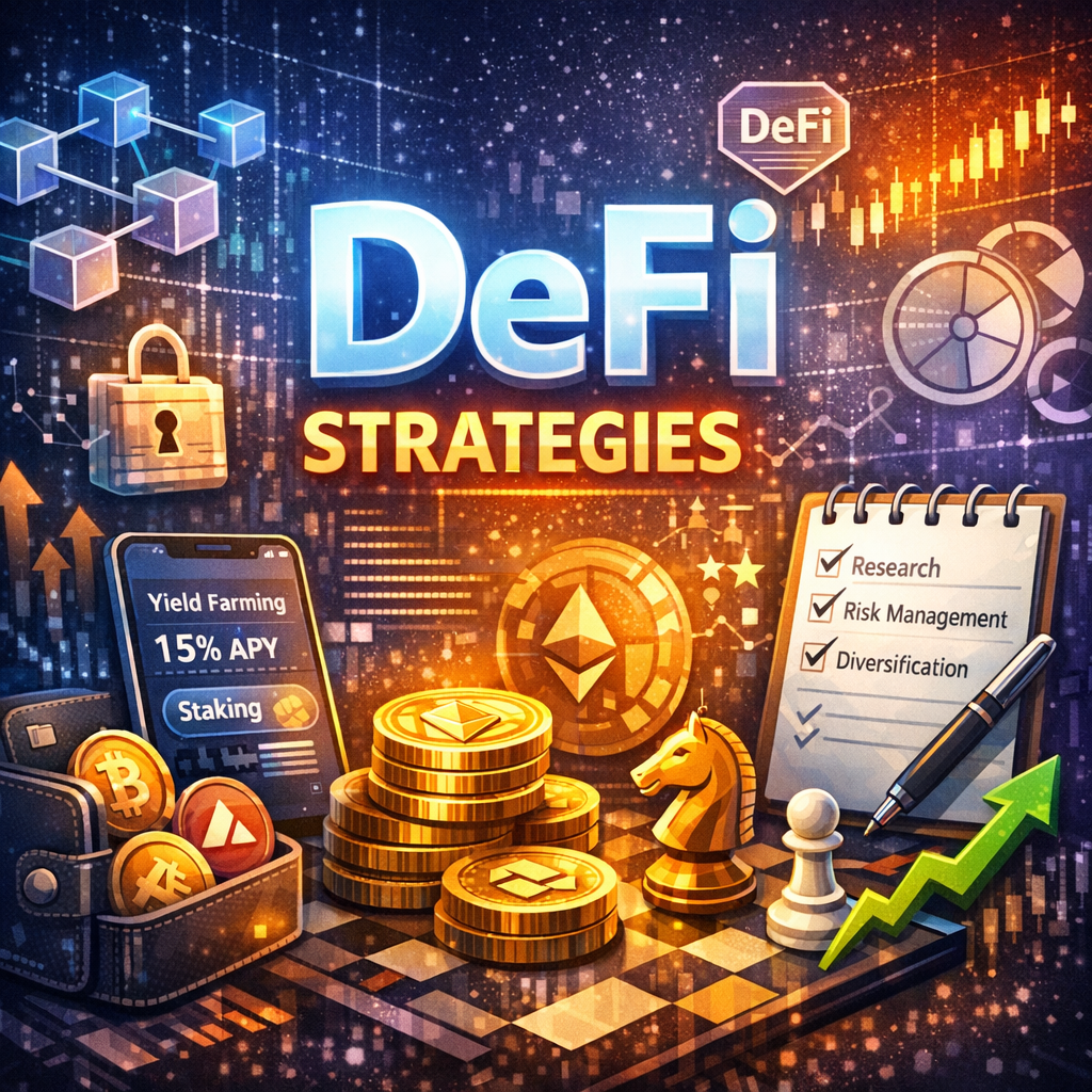 Illustration of Best DeFi Platforms Strategies: Must-Have Tips for Success