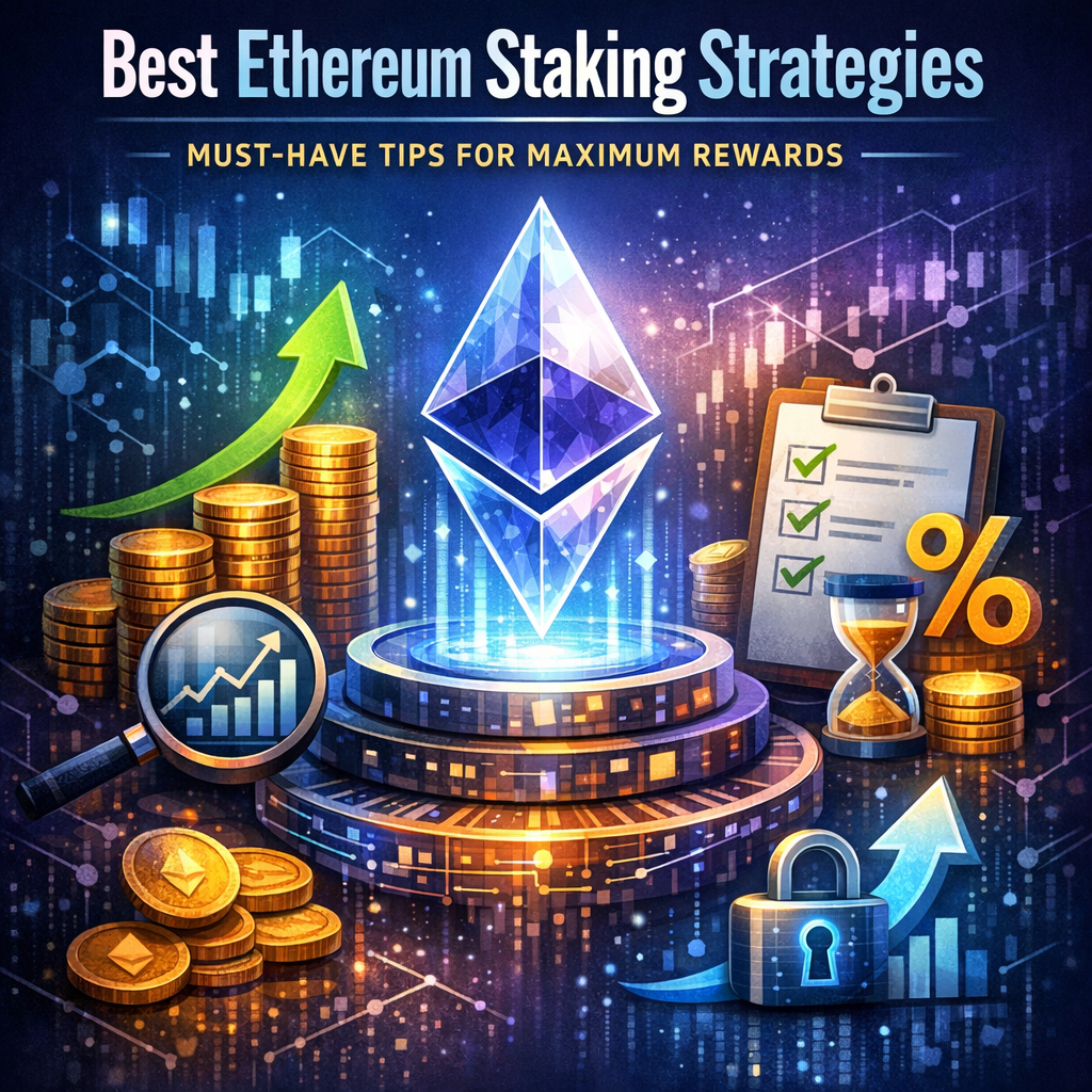 Illustration of Best Ethereum Staking Strategies: Must-Have Tips for Maximum Rewards