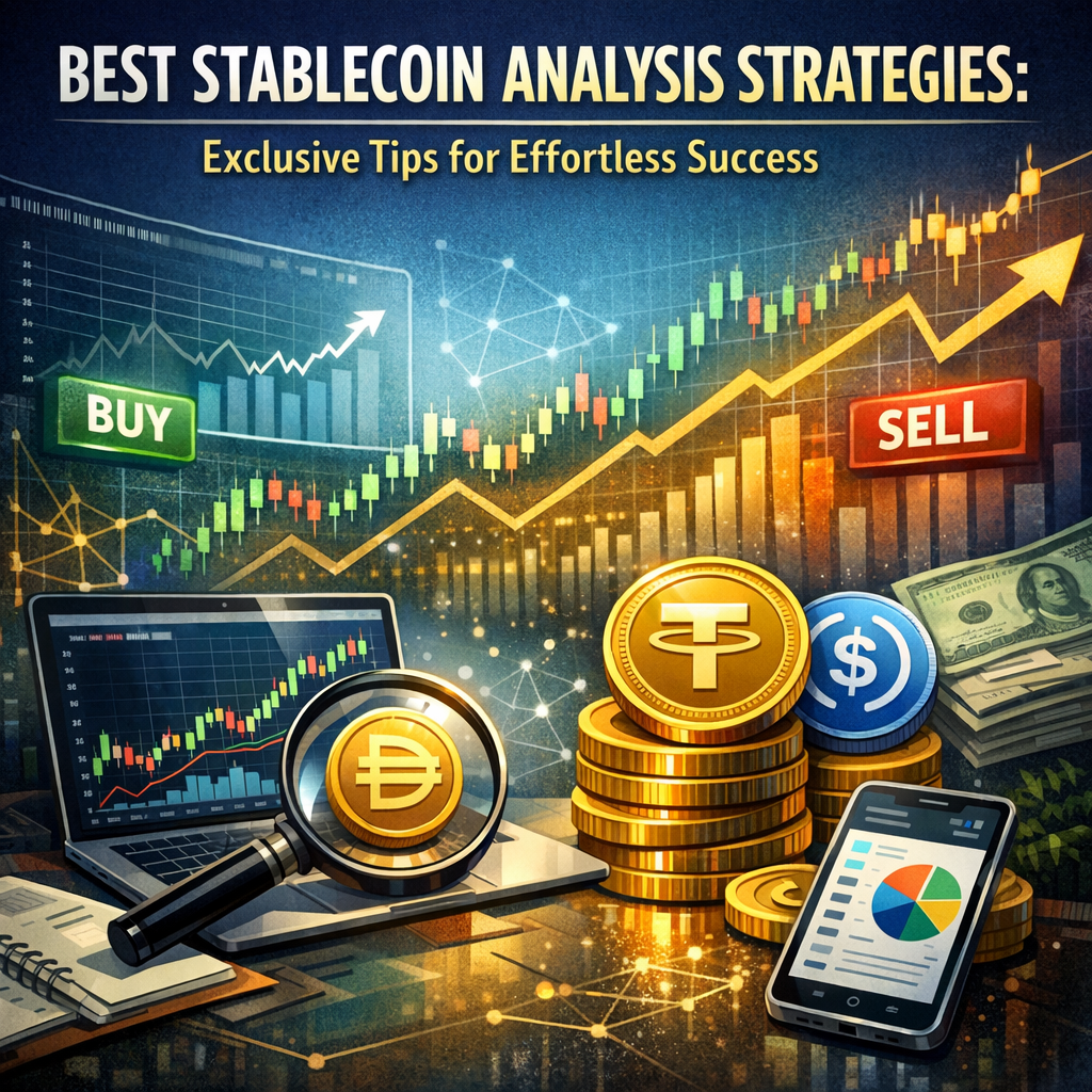 Illustration of Best Stablecoin Analysis Strategies: Exclusive Tips for Effortless Success