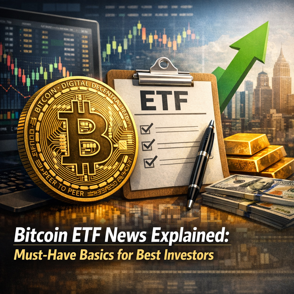Illustration of Bitcoin ETF News Explained: Must-Have Basics for Best Investors