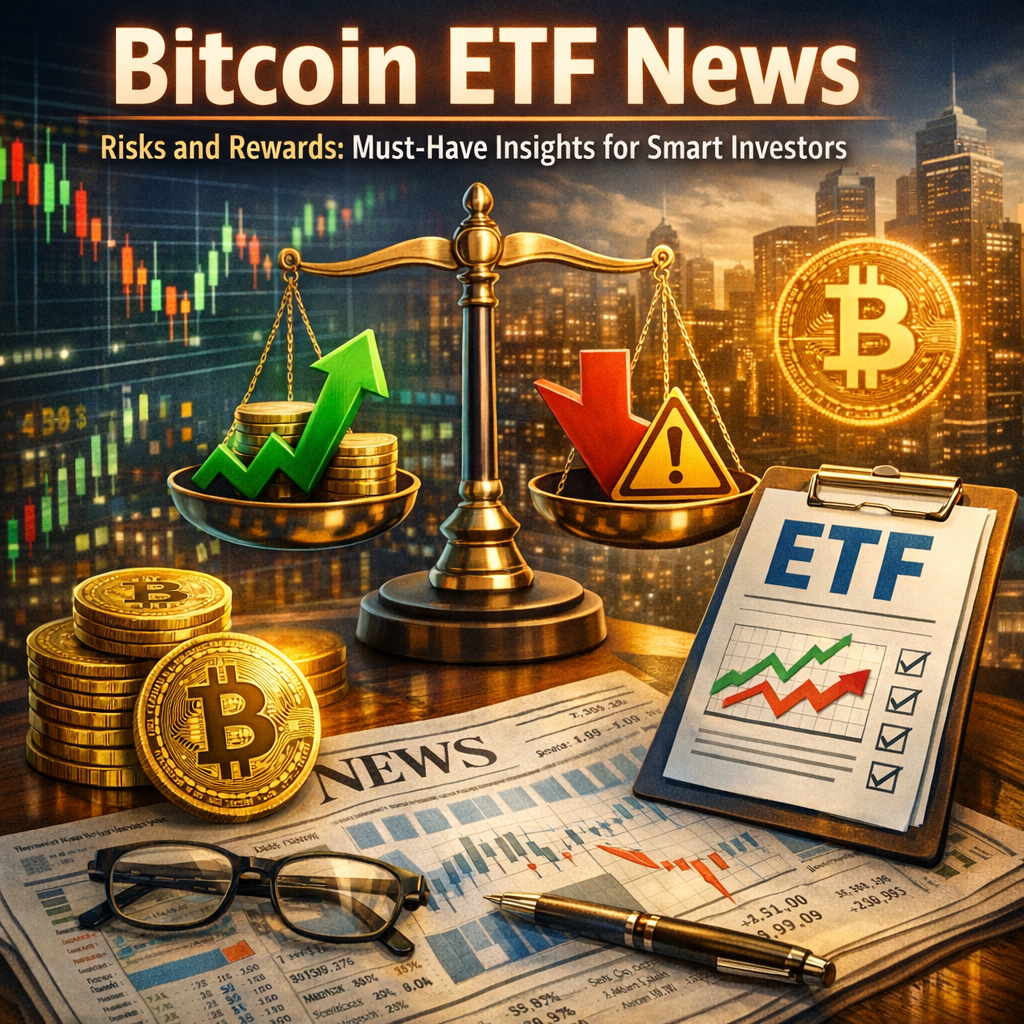 Illustration of Bitcoin ETF News Risks and Rewards: Must-Have Insights for Smart Investors
