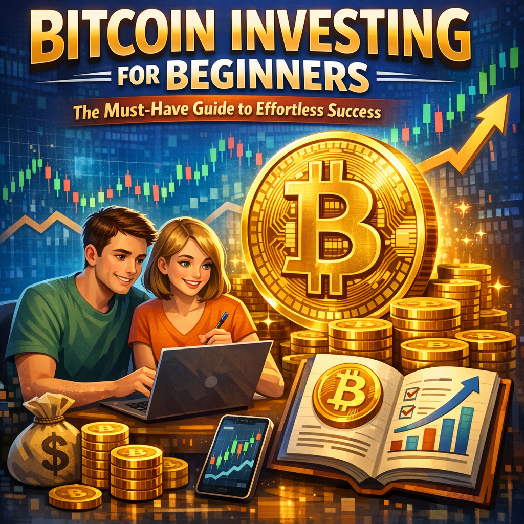 Illustration of Bitcoin Investing for Beginners: The Must-Have Guide to Effortless Success