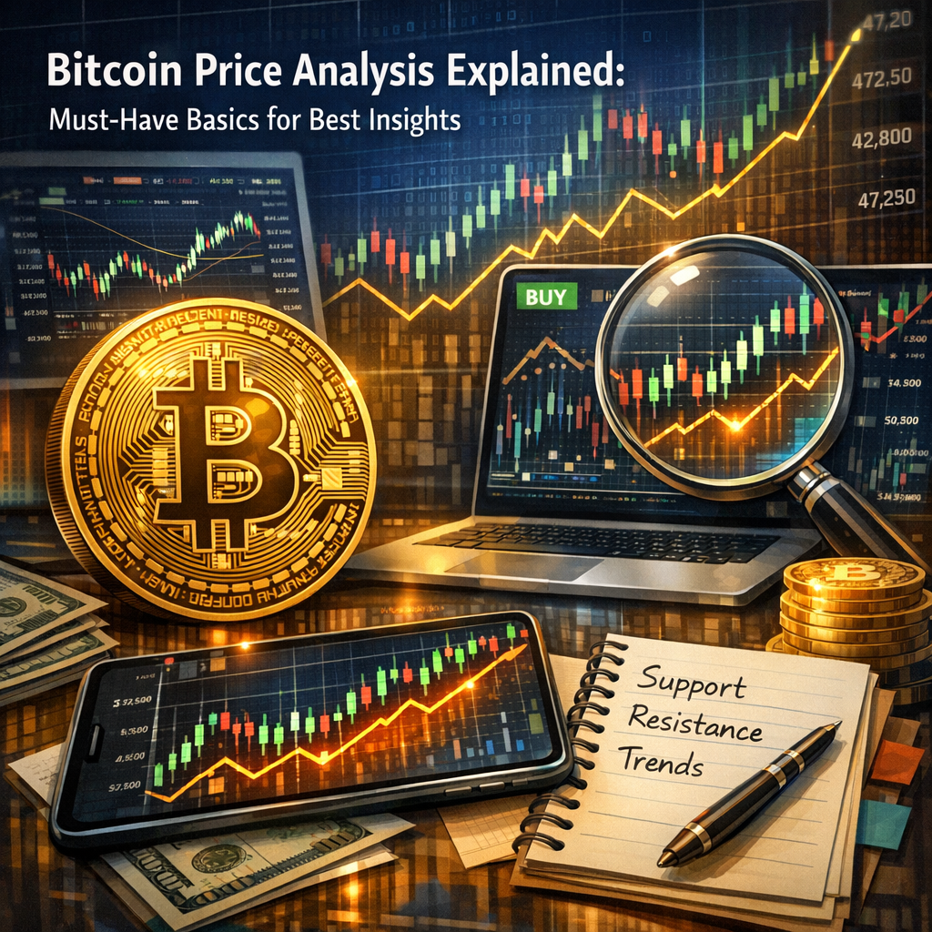 Illustration of Bitcoin Price Analysis Explained: Must-Have Basics for Best Insights