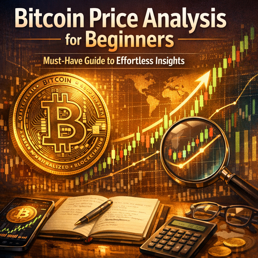 Illustration of Bitcoin Price Analysis for Beginners: Must-Have Guide to Effortless Insights