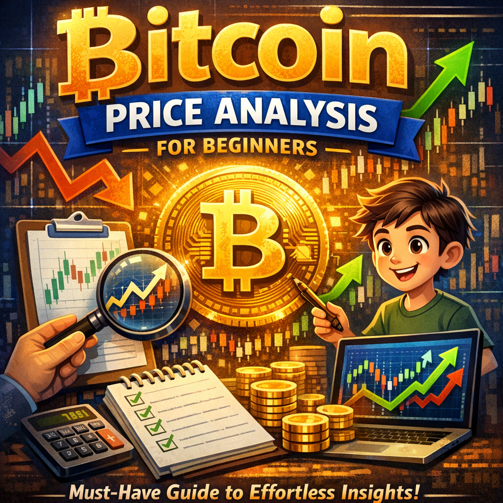Illustration of Bitcoin Price Analysis for Beginners: Must-Have Guide to Effortless Insights