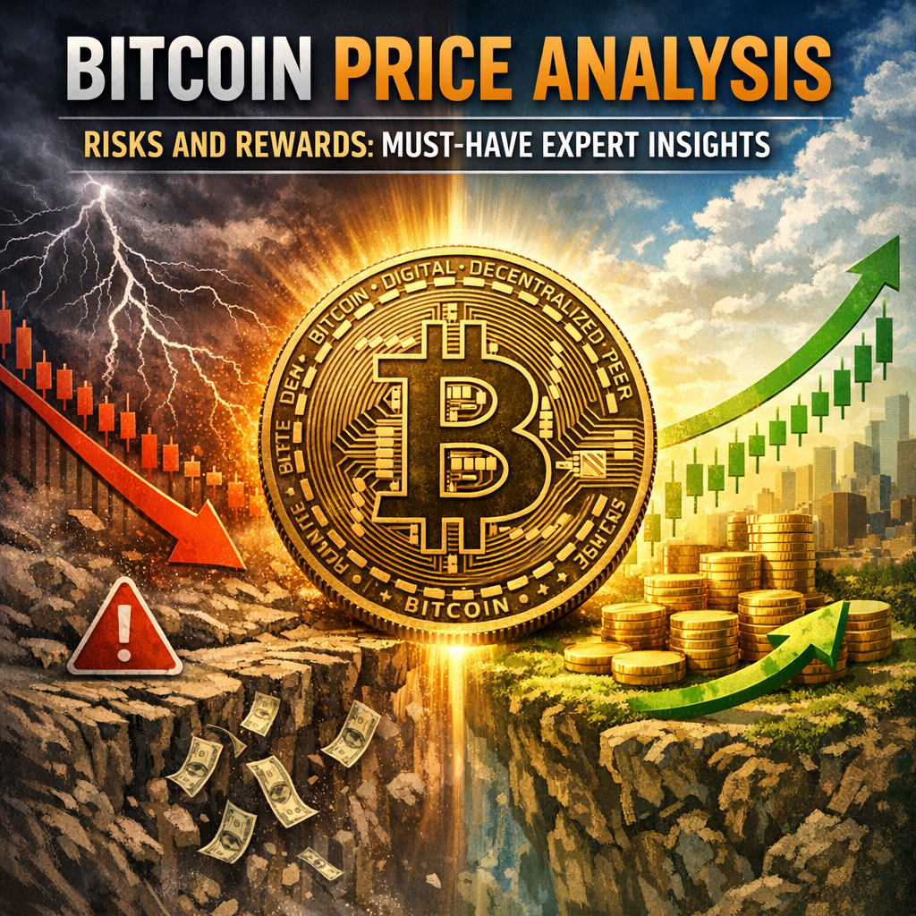 Illustration of Bitcoin Price Analysis Risks and Rewards: Must-Have Expert Insights