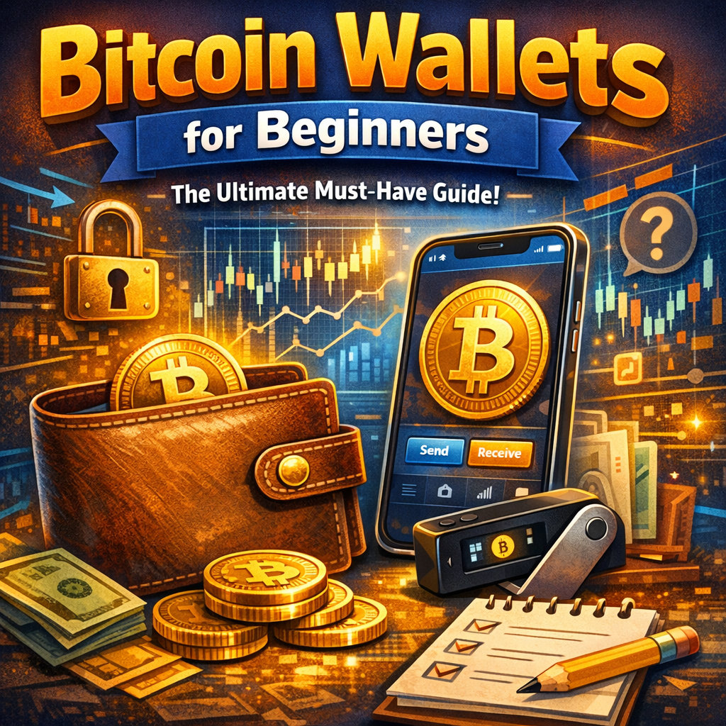 Illustration of Bitcoin Wallets for Beginners: The Ultimate Must-Have Guide