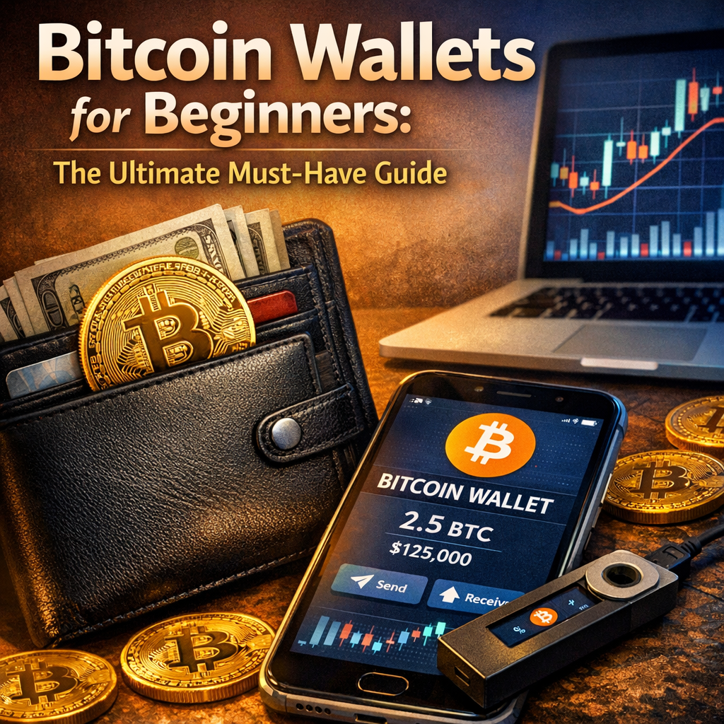 Illustration of Bitcoin Wallets for Beginners: The Ultimate Must-Have Guide