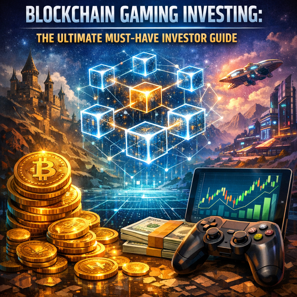 Illustration of Blockchain Gaming Investing: The Ultimate Must-Have Investor Guide