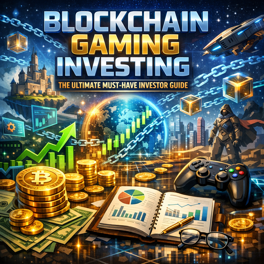 Illustration of Blockchain Gaming Investing: The Ultimate Must-Have Investor Guide