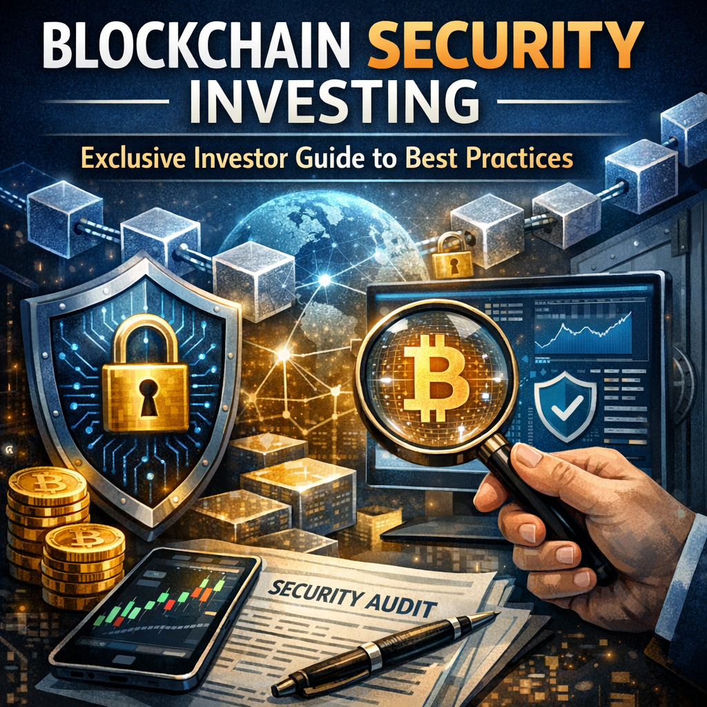 Illustration of Blockchain Security Investing: Exclusive Investor Guide to Best Practices