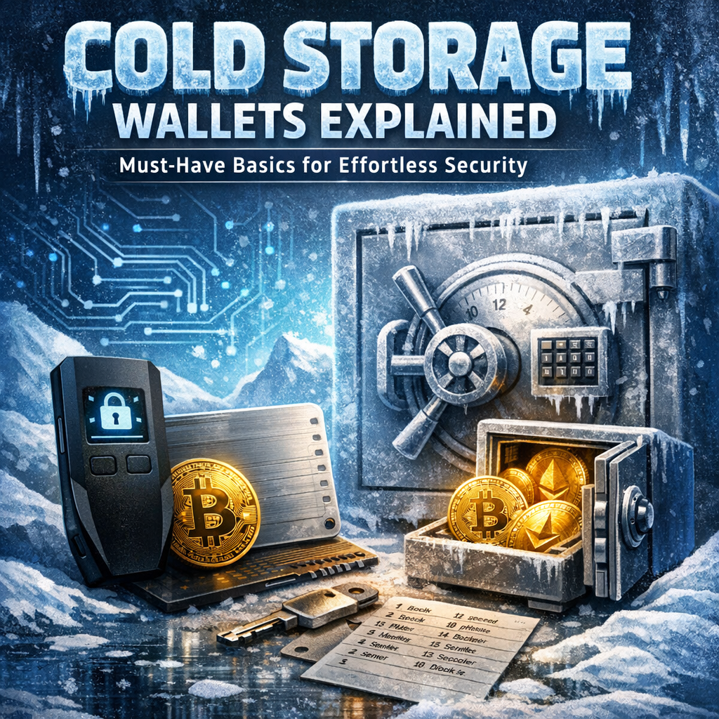 Illustration of Cold Storage Wallets Explained: Must-Have Basics for Effortless Security