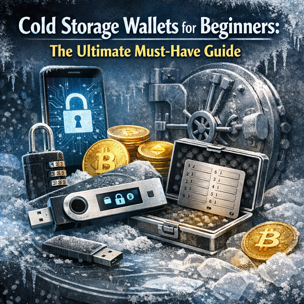 Illustration of Cold Storage Wallets for Beginners: The Ultimate Must-Have Guide