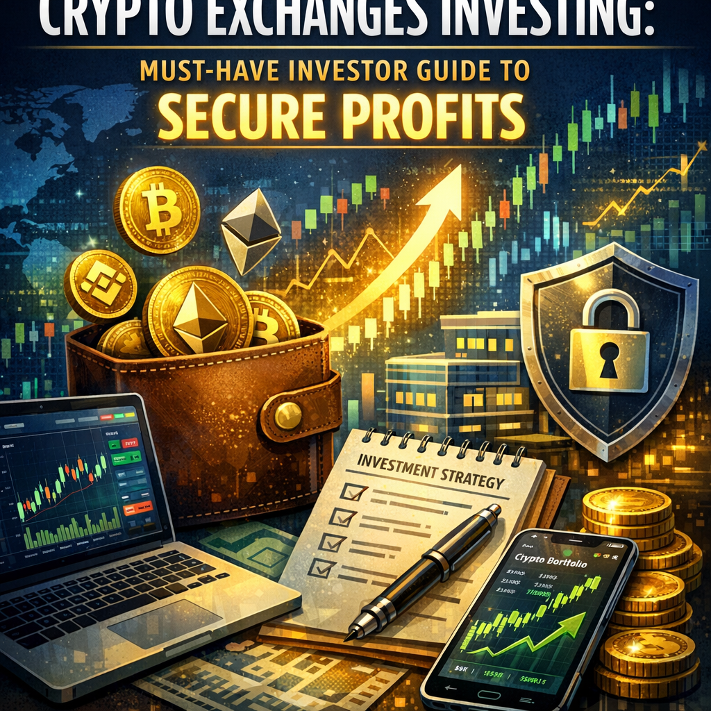 Illustration of Crypto Exchanges Investing: Must-Have Investor Guide to Secure Profits