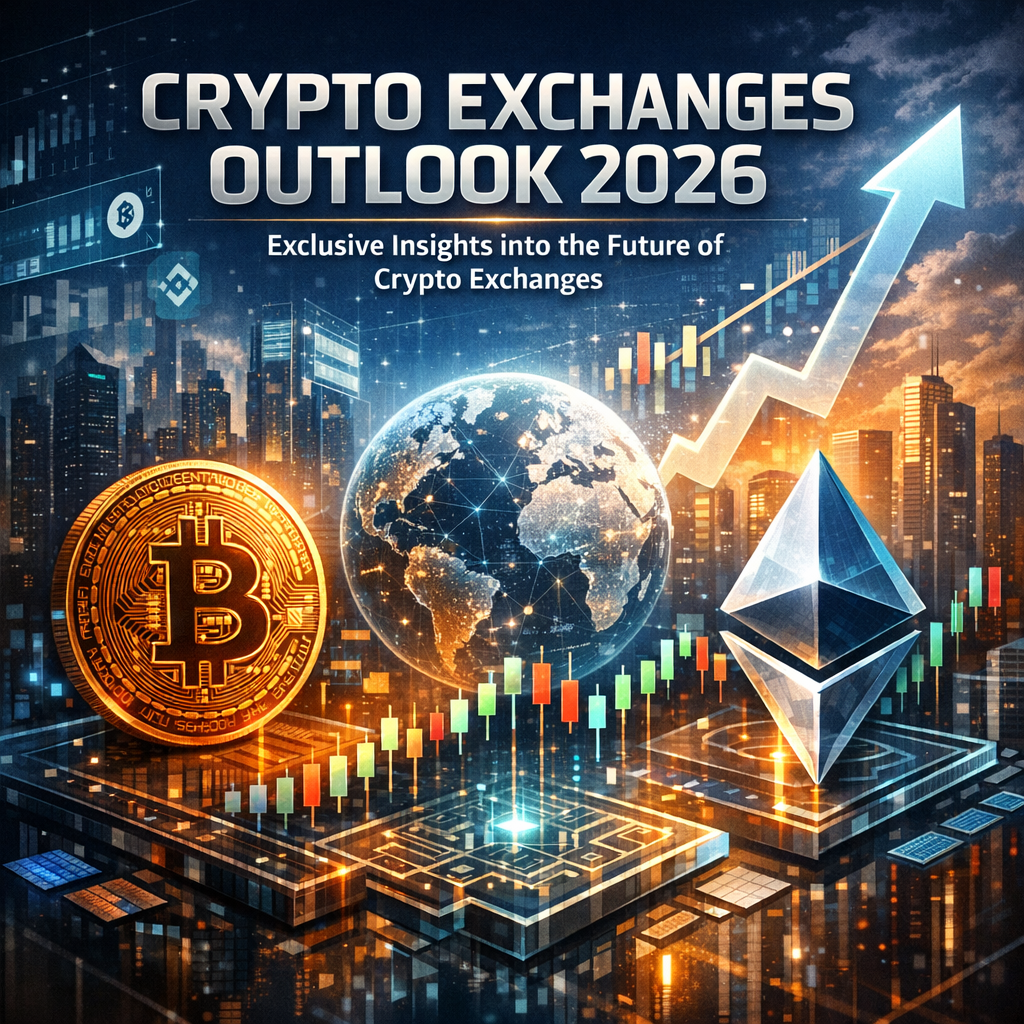 Illustration of Crypto Exchanges Outlook 2026: Exclusive Insights into the Future of Crypto Exchanges