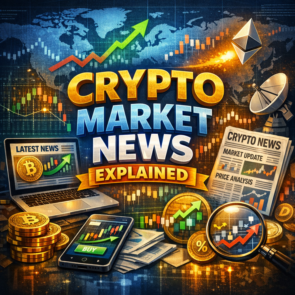 Illustration of Crypto Market News Explained: Must-Have Basics for Effortless Trading