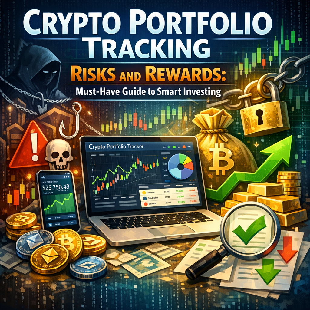 Illustration of Crypto Portfolio Tracking Risks and Rewards: Must-Have Guide to Smart Investing