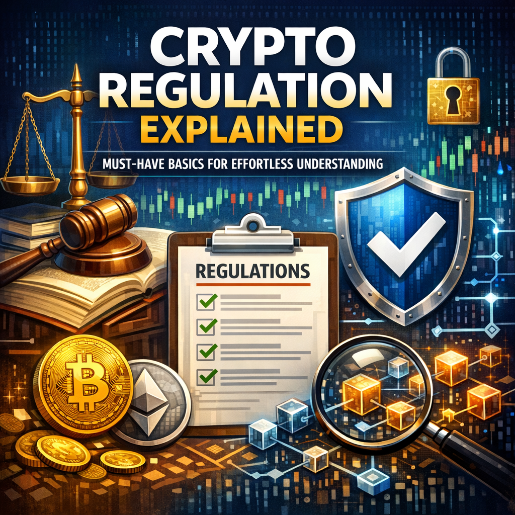 Illustration of Crypto Regulation Explained: Must-Have Basics for Effortless Understanding