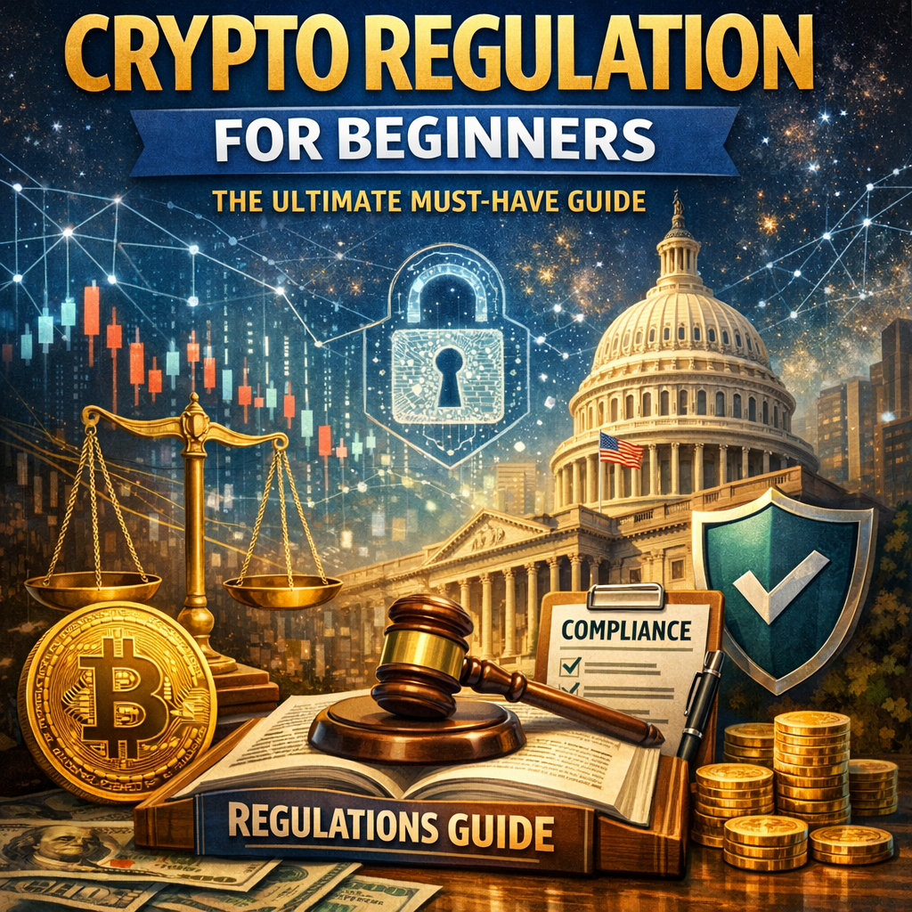 Illustration of Crypto Regulation for Beginners: The Ultimate Must-Have Guide