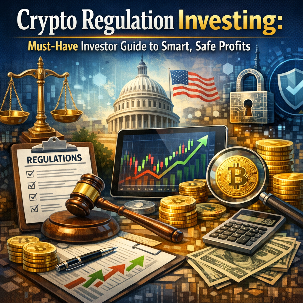 Illustration of Crypto Regulation Investing: Must-Have Investor Guide to Smart, Safe Profits