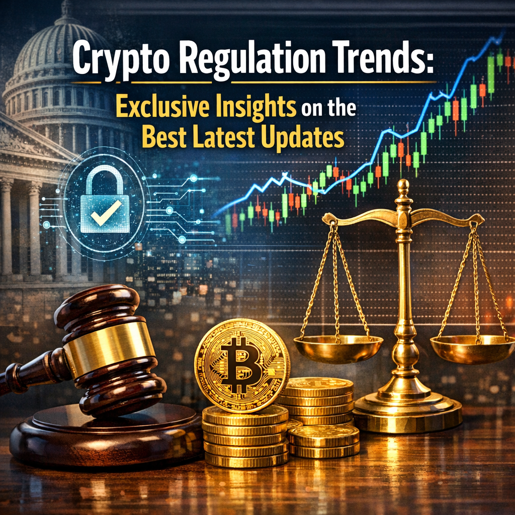 Illustration of Crypto Regulation Trends: Exclusive Insights on the Best Latest Updates