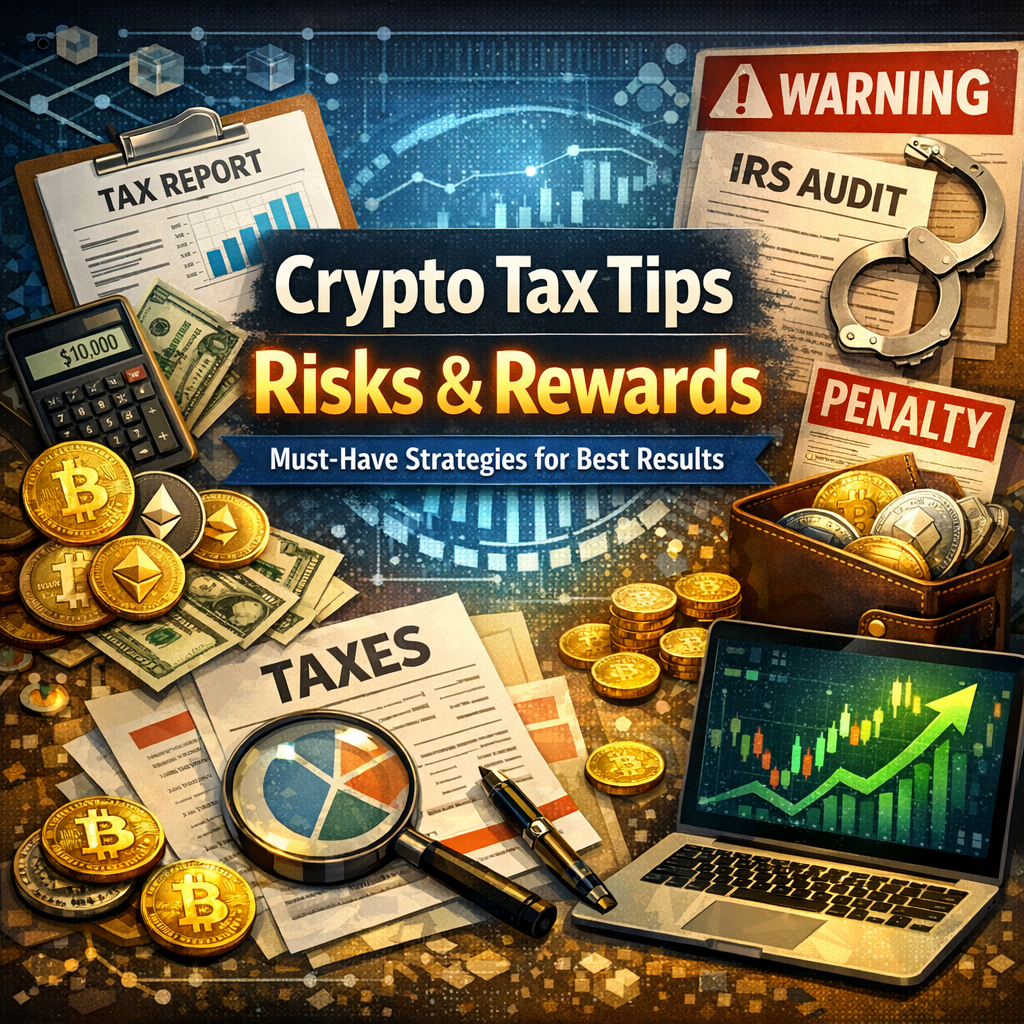 Illustration of Crypto Tax Tips Risks and Rewards: Must-Have Strategies for Best Results