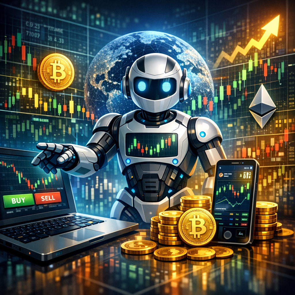 Illustration of Crypto Trading Bots Explained: Must-Have Basics for Effortless Success
