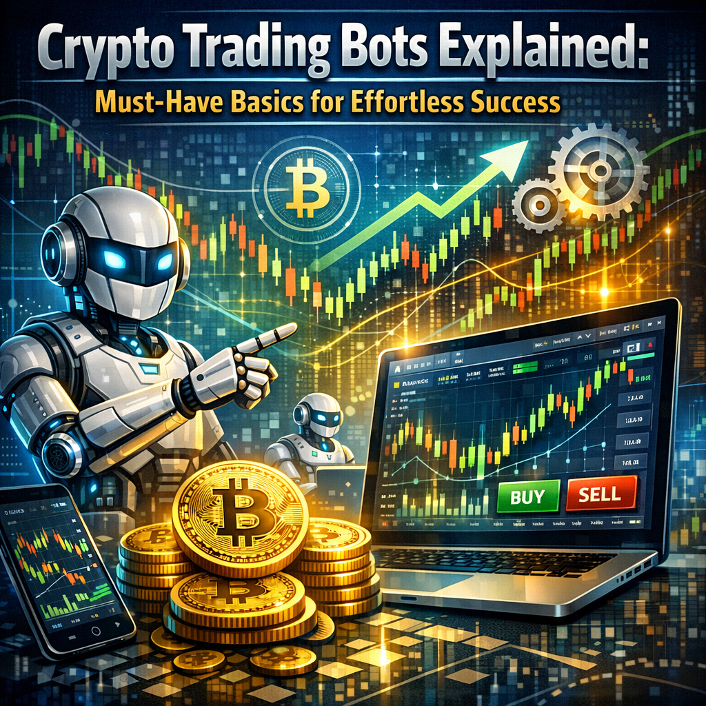 Illustration of Crypto Trading Bots Explained: Must-Have Basics for Effortless Success