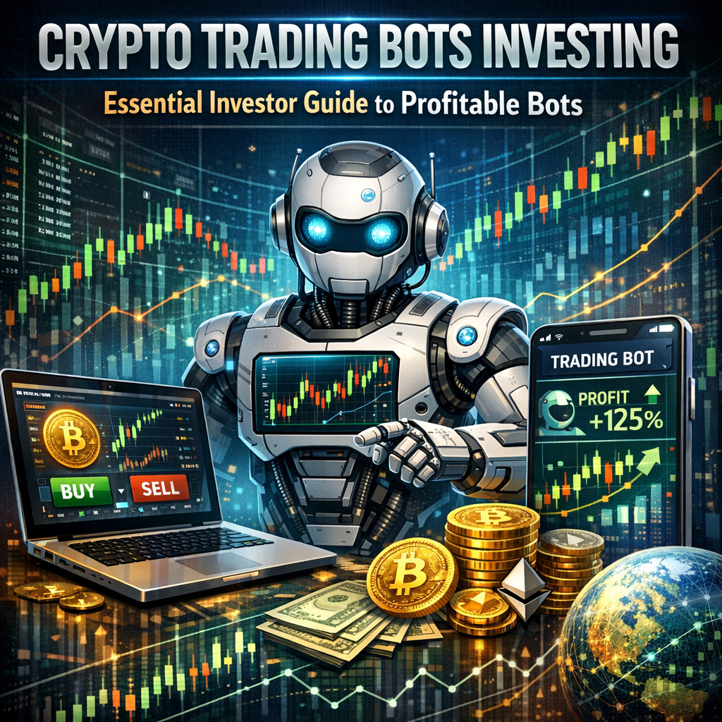 Illustration of Crypto Trading Bots Investing: Essential Investor Guide to Profitable Bots