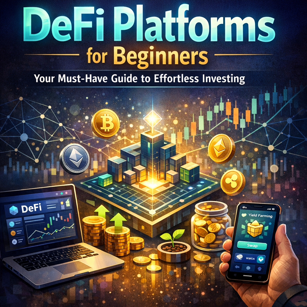 Illustration of DeFi Platforms for Beginners: Your Must-Have Guide to Effortless Investing