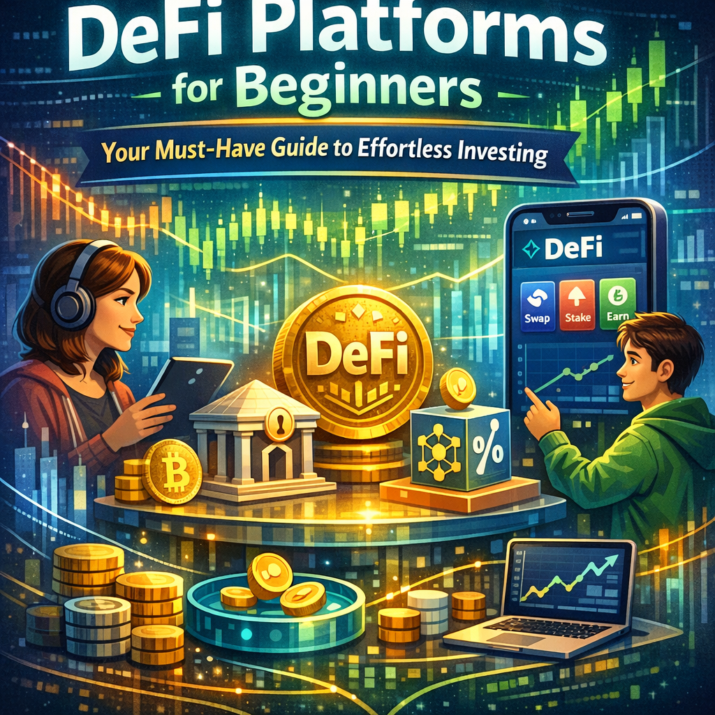 Illustration of DeFi Platforms for Beginners: Your Must-Have Guide to Effortless Investing