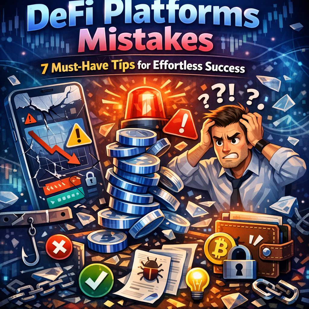 Illustration of DeFi Platforms Mistakes: 7 Must-Have Tips for Effortless Success