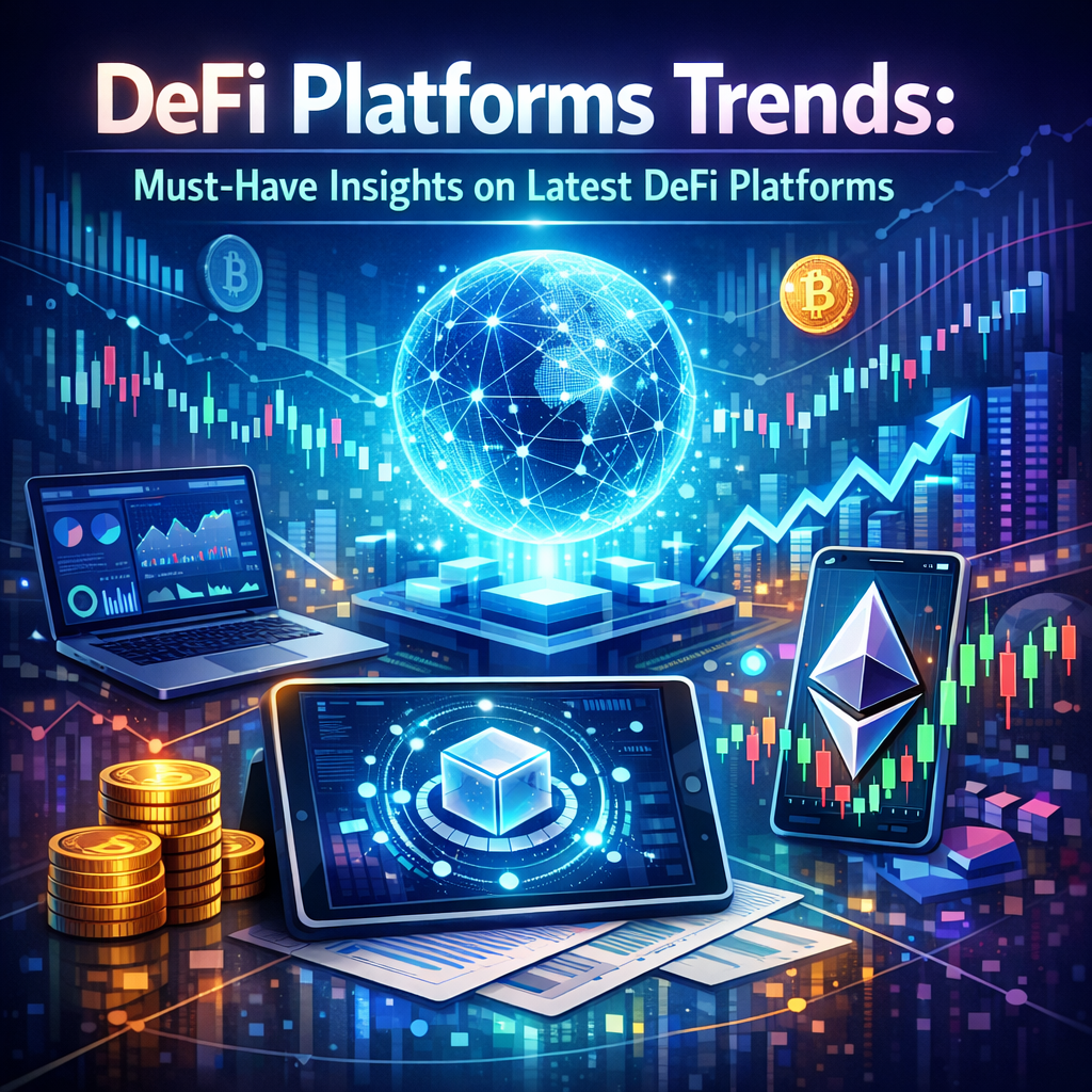 Illustration of DeFi Platforms Trends: Must-Have Insights on Latest DeFi Platforms