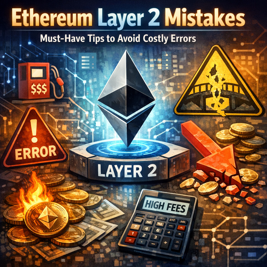 Illustration of Ethereum Layer 2 Mistakes: Must-Have Tips to Avoid Costly Errors