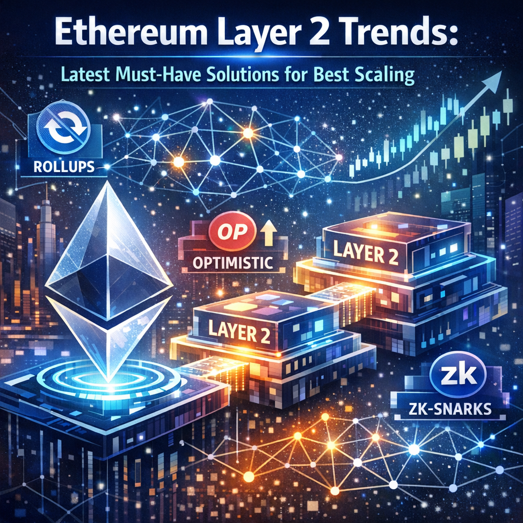Illustration of Ethereum Layer 2 Trends: Latest Must-Have Solutions for Best Scaling