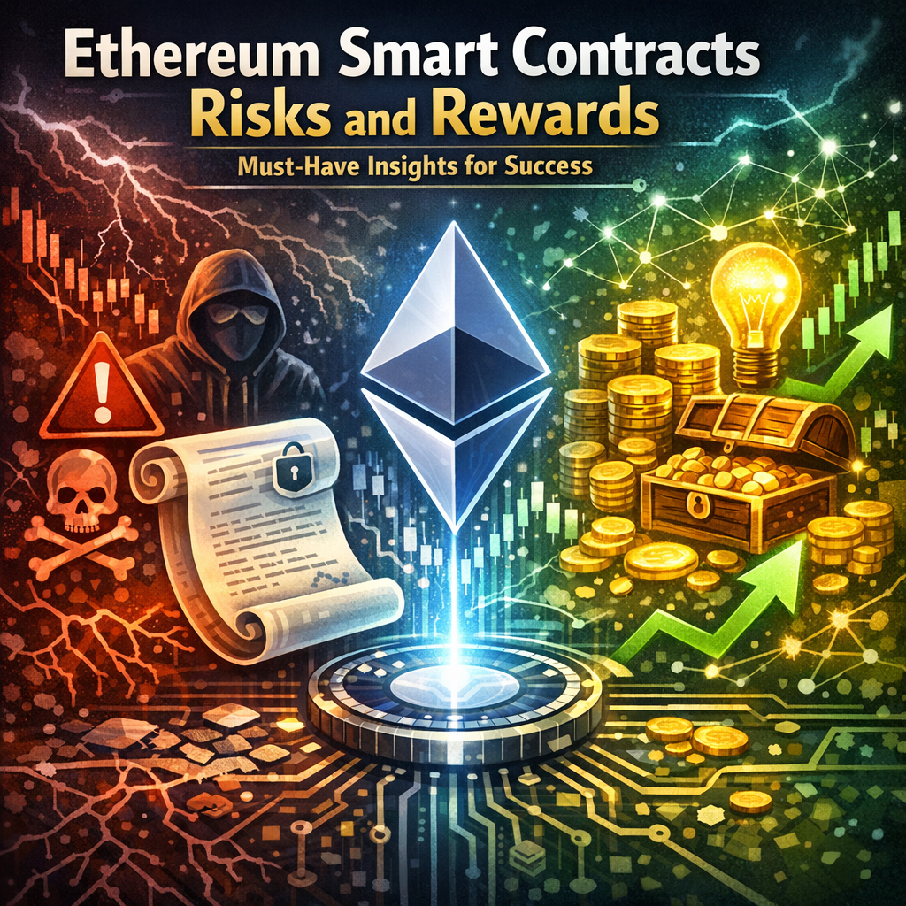 Illustration of Ethereum Smart Contracts Risks and Rewards: Must-Have Insights for Success