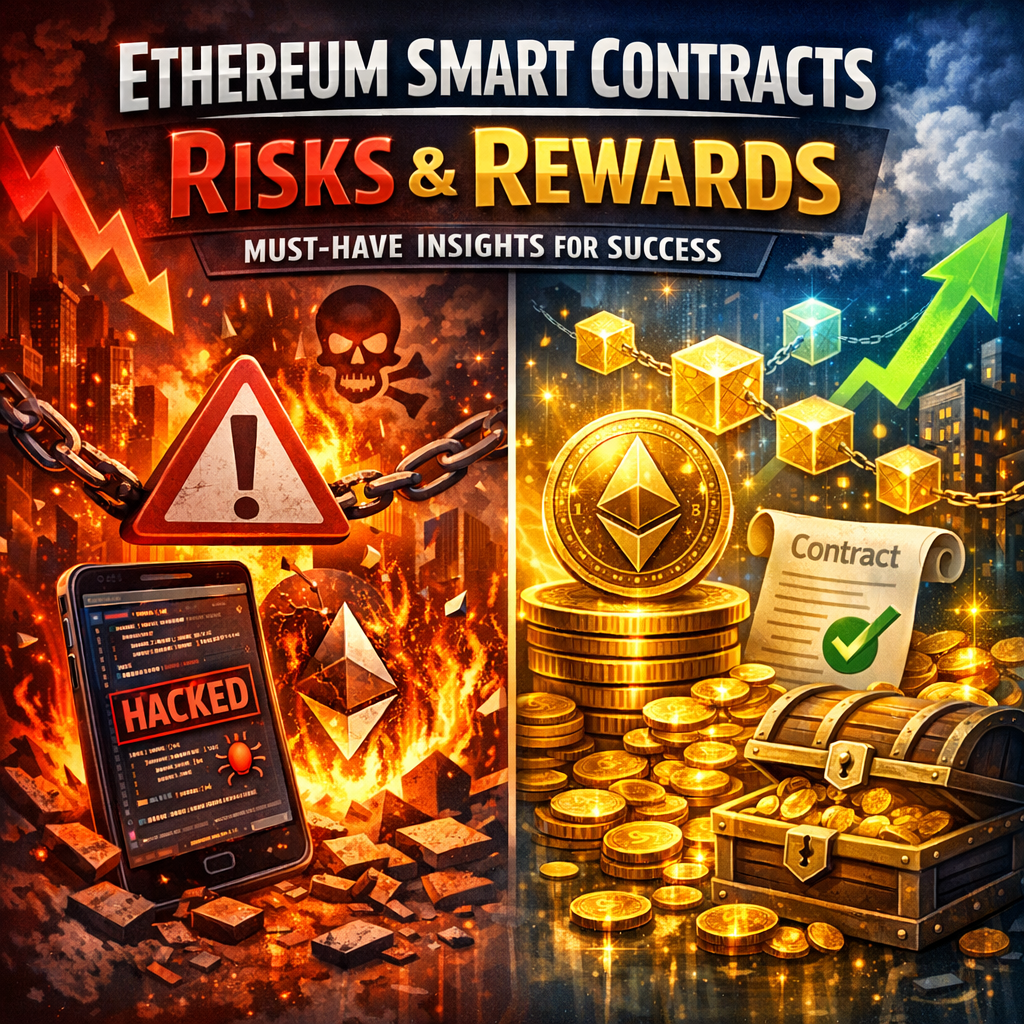 Illustration of Ethereum Smart Contracts Risks and Rewards: Must-Have Insights for Success