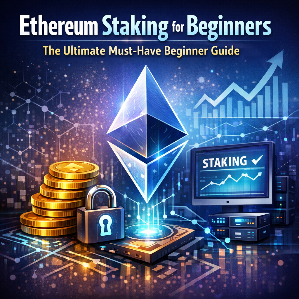 Illustration of Ethereum Staking for Beginners: The Ultimate Must-Have Beginner Guide