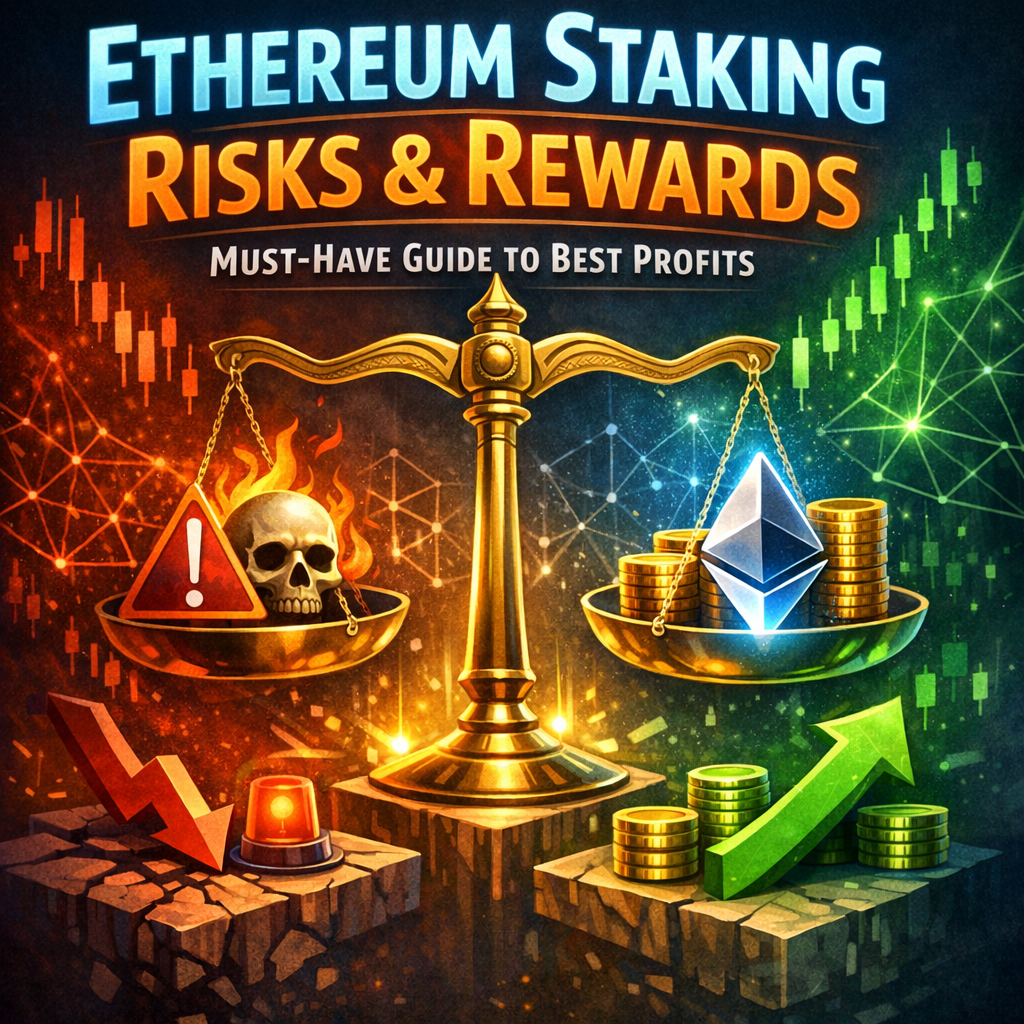 Illustration of Ethereum Staking Risks and Rewards: Must-Have Guide to Best Profits