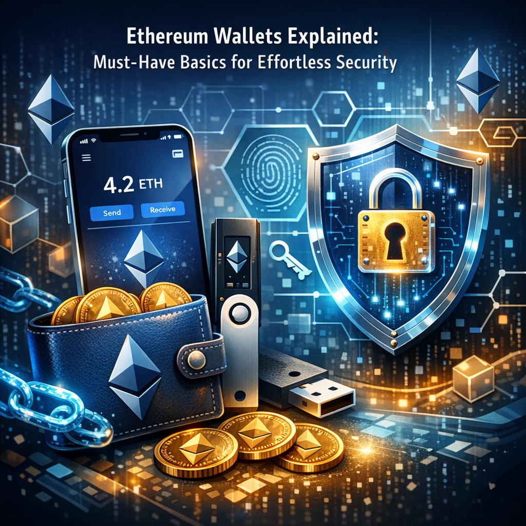 Illustration of Ethereum Wallets Explained: Must-Have Basics for Effortless Security