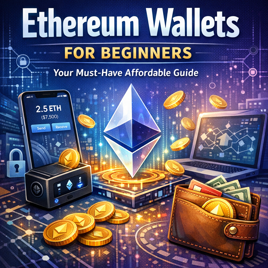 Illustration of Ethereum Wallets for Beginners: Your Must-Have Affordable Guide