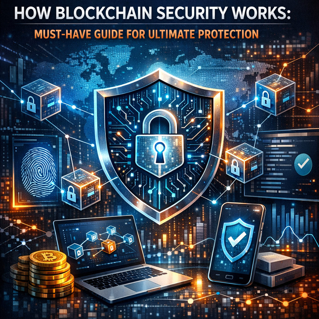 Illustration of How Blockchain Security Works: Must-Have Guide for Ultimate Protection