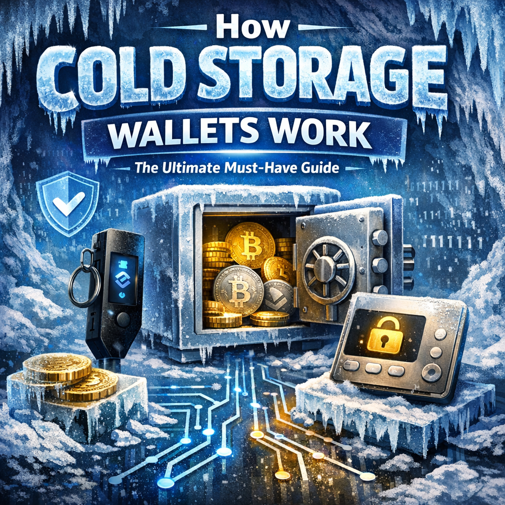 how cold storage wallets works illustration for How Cold Storage Wallets Work: The Ultimate Must-Have Guide