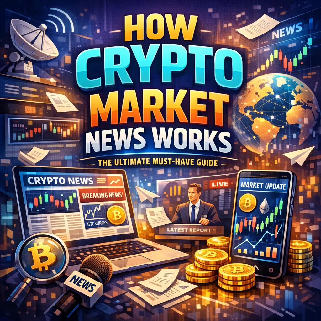 Illustration of How Crypto Market News Works: The Ultimate Must-Have Guide