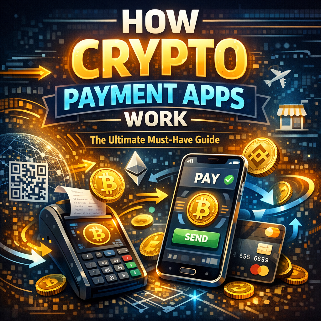 Illustration of How Crypto Payment Apps Works: The Ultimate Must-Have Guide